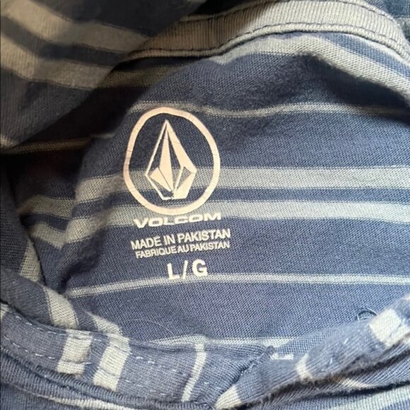 🌺Boys Navy and Light Blue Striped Hoodie - Picture 2 of 4